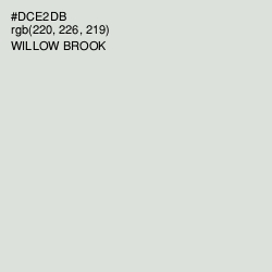 #DCE2DB - Willow Brook Color Image